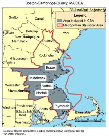 Image of Boston-Cambridge-Quincy, MA CBA map