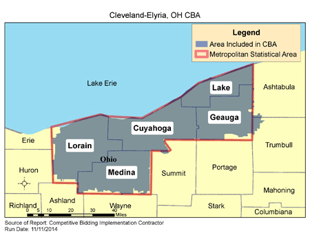 Cbic Round 1 2017 Competitive Bidding Area Cleveland Elyria Oh