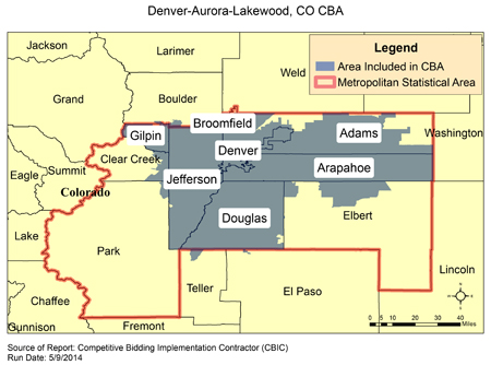 Cbic Round 2 Recompete Competitive Bidding Area Denver
