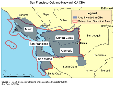 Image of San Francisco-Oakland-Hayward, CA CBA map